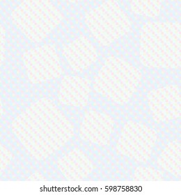 Seamless pattern. Rounded squares. Grungy textiles. Children's clothing. Simple background. Nice wallpaper. Flat. Cartoon.