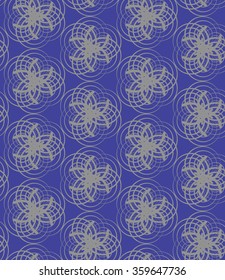 Seamless pattern of rounds for background 