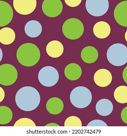 seamless pattern. Rounds and circles. Seamless vector EPS 10. 
