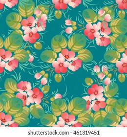 Seamless pattern in russian traditional style.