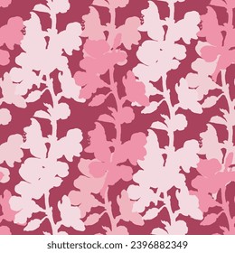 Seamless pattern with sakura branches. Original background. Vintage floral seamless pattern. Spring flowers. Chinoiserie
