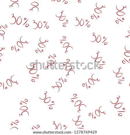 Seamless pattern sale 30 percent
