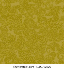 Seamless pattern. For sale web banners, posters. Vector illustration. Picture in magenta, orange and violet colors. Good for social media, email, print, ads design and promotional material.