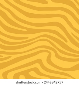 Seamless pattern with sand dune - hand drawn vector illustration.