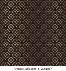 seamless pattern scales brown background