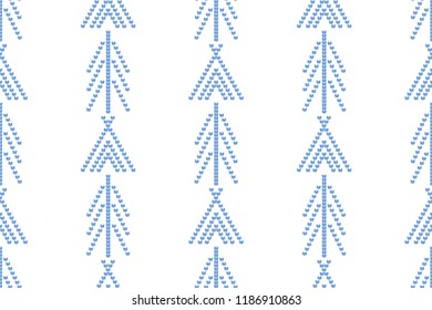 Seamless pattern in the scandinavian style