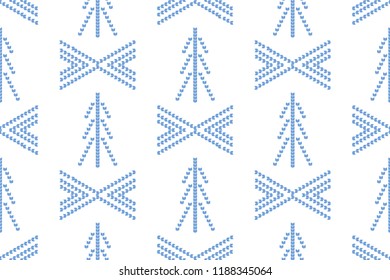 Seamless pattern in the scandinavian style
