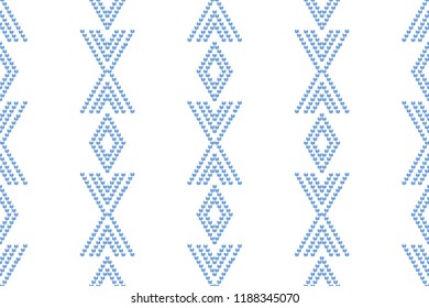 Seamless pattern in the scandinavian style