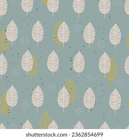 Seamless pattern in Scandinavian style.