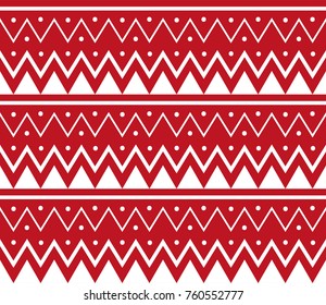 Seamless pattern in scandinavian style. Pattern for print on wallpaper, gift paper, textile, paper. Two-color pattern.