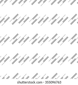 Seamless pattern with scissors and combs . Hairdressing tools seamless pattern