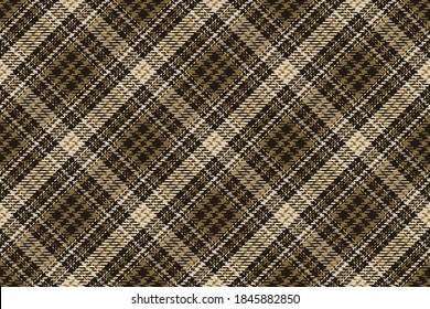 Seamless pattern of scottish tartan plaid. Repeatable background with check fabric texture. Flat vector backdrop of striped textile print.