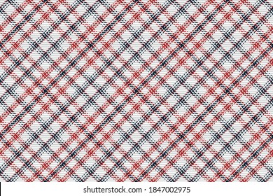 Seamless pattern of scottish tartan plaid. Repeatable background with check fabric texture. Flat vector backdrop of striped textile print.