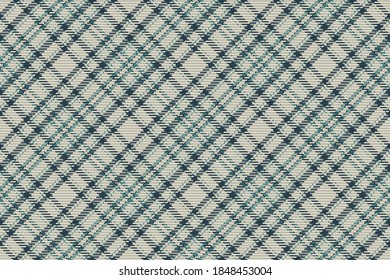 Seamless pattern of scottish tartan plaid. Repeatable background with check fabric texture. Flat vector backdrop of striped textile print.