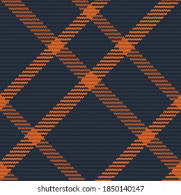 Seamless pattern of scottish tartan plaid. Repeatable background with check fabric texture. Flat vector backdrop of striped textile print.