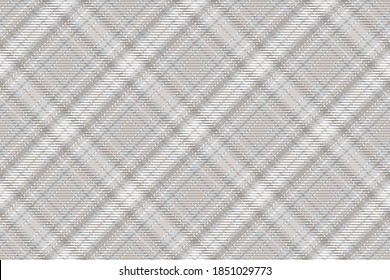Seamless pattern of scottish tartan plaid. Repeatable background with check fabric texture. Flat vector backdrop of striped textile print.