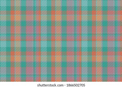 Patrón sin foco de platija escocesa. Fondo repetible con textura de tela de comprobación. Fondo vectorial plano de la impresión textil rayada.