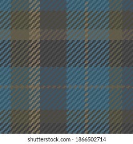 Seamless pattern of scottish tartan plaid. Repeatable background with check fabric texture. Flat vector backdrop of striped textile print.