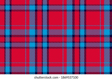 Patrón sin foco de platija escocesa. Fondo repetible con textura de tela de comprobación. Fondo vectorial plano de la impresión textil rayada.
