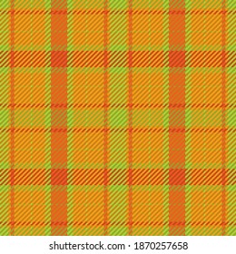 Patrón sin foco de platija escocesa. Fondo repetible con textura de tela de comprobación. Fondo vectorial plano de la impresión textil rayada.