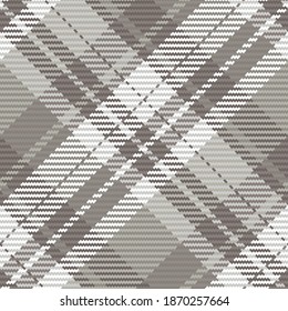 Seamless pattern of scottish tartan plaid. Repeatable background with check fabric texture. Flat vector backdrop of striped textile print.
