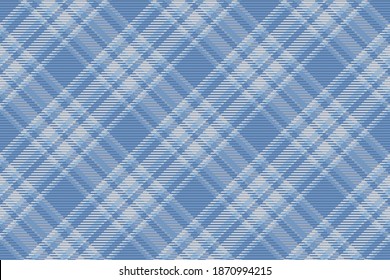 Patrón sin foco de platija escocesa. Fondo repetible con textura de tela de comprobación. Fondo vectorial plano de la impresión textil rayada.