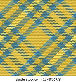 Seamless pattern of scottish tartan plaid. Repeatable background with check fabric texture. Flat vector backdrop of striped textile print.