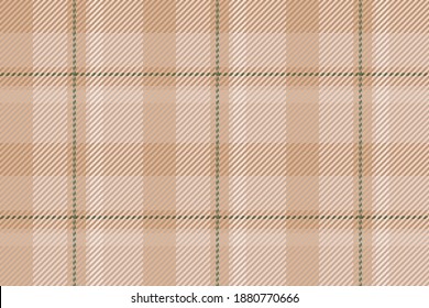 Nahtloses Muster von schottischem Tartan Plaid. Wiederholbarer Hintergrund mit Textur des Textes. Flacher Vektorhintergrund aus gestreiftem Stoffdruck.