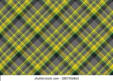 Seamless pattern of scottish tartan plaid. Repeatable background with check fabric texture. Flat vector backdrop of striped textile print.