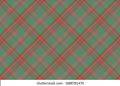 Seamless pattern of scottish tartan plaid. Repeatable background with check fabric texture. Flat vector backdrop of striped textile print.