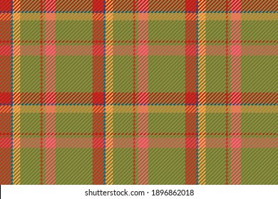 Patrón sin foco de platija escocesa. Fondo repetible con textura de tela de comprobación. Fondo vectorial plano de la impresión textil rayada.