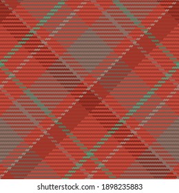 Patrón sin foco de platija escocesa. Fondo repetible con textura de tela de comprobación. Fondo vectorial plano de la impresión textil rayada.