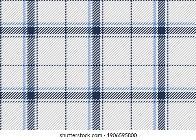 Seamless pattern of scottish tartan plaid. Repeatable background with check fabric texture. Flat vector backdrop of striped textile print.