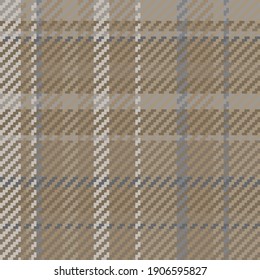 Seamless pattern of scottish tartan plaid. Repeatable background with check fabric texture. Flat vector backdrop of striped textile print.