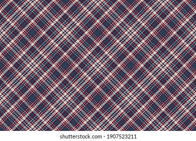 Seamless pattern of scottish tartan plaid. Repeatable background with check fabric texture. Flat vector backdrop of striped textile print.