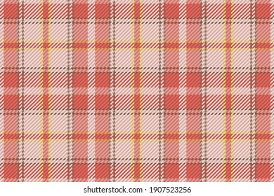 Patrón sin foco de platija escocesa. Fondo repetible con textura de tela de comprobación. Fondo vectorial plano de la impresión textil rayada.
