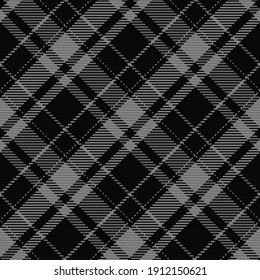 Patrón sin foco de platija escocesa. Fondo repetible con textura de tela de comprobación. Fondo vectorial plano de la impresión textil rayada.
