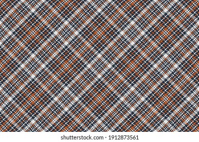 Seamless pattern of scottish tartan plaid. Repeatable background with check fabric texture. Flat vector backdrop of striped textile print.