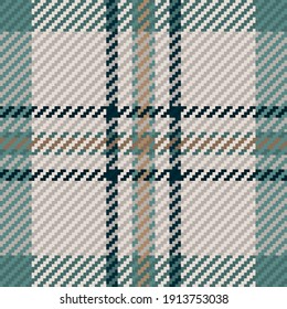 Seamless pattern of scottish tartan plaid. Repeatable background with check fabric texture. Flat vector backdrop of striped textile print.