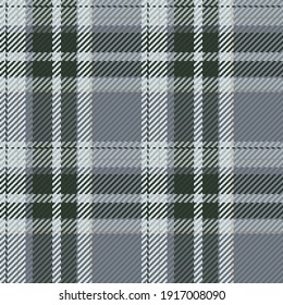 Seamless pattern of scottish tartan plaid. Repeatable background with check fabric texture. Flat vector backdrop of striped textile print.