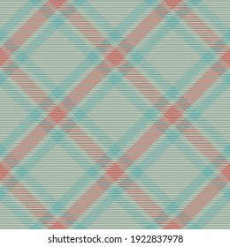 Nahtloses Muster von schottischem Tartan Plaid. Wiederholbarer Hintergrund mit Textur des Textes. Flacher Vektorhintergrund aus gestreiftem Stoffdruck.