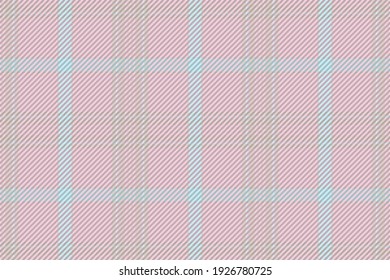Seamless pattern of scottish tartan plaid. Repeatable background with check fabric texture. Flat vector backdrop of striped textile print.