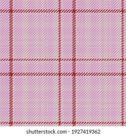 Seamless pattern of scottish tartan plaid. Repeatable background with check fabric texture. Flat vector backdrop of striped textile print.
