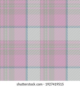 Patrón sin foco de platija escocesa. Fondo repetible con textura de tela de comprobación. Fondo vectorial plano de la impresión textil rayada.