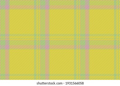 Seamless pattern of scottish tartan plaid. Repeatable background with check fabric texture. Flat vector backdrop of striped textile print.