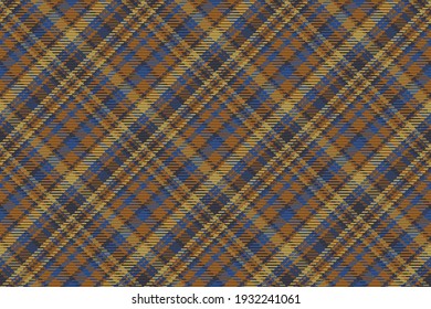 Patrón sin foco de platija escocesa. Fondo repetible con textura de tela de comprobación. Fondo vectorial plano de la impresión textil rayada.
