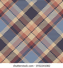 Seamless pattern of scottish tartan plaid. Repeatable background with check fabric texture. Flat vector backdrop of striped textile print.