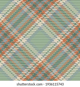 Seamless pattern of scottish tartan plaid. Repeatable background with check fabric texture. Flat vector backdrop of striped textile print.