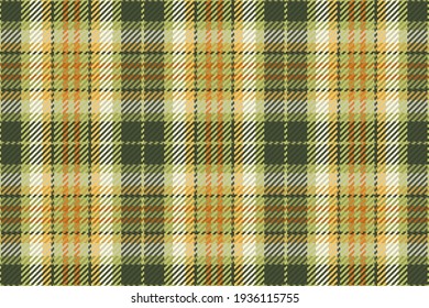 Patrón sin foco de platija escocesa. Fondo repetible con textura de tela de comprobación. Fondo vectorial plano de la impresión textil rayada.