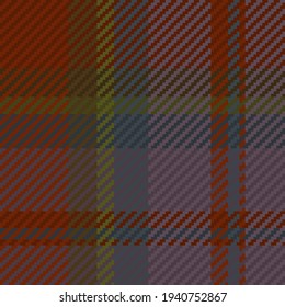 Patrón sin foco de platija escocesa. Fondo repetible con textura de tela de comprobación. Fondo vectorial plano de la impresión textil rayada.